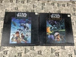 Milton Bradley Star Wars The Empire Strikes Back & New Hope 550PC Puzzle Sealed. Fixed Price $25.00.