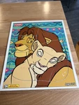 )168). Disney Playskool Wooden Tray Puzzle 7 Pcs Lion King Simba Mufasa 359-03. Fixed Price $10.00.