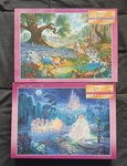 Oop Lot Of 2 Tenyo 500 Pc Jigsaw Puzzles Magic World Hidden Images Tom Dubois. Fixed Price $89.99.