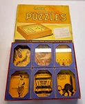 1940 Gilbert Boxed Problem Puzzles Set No. 1034. Fixed Price $80.00.