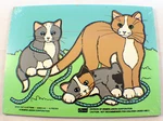Conner Toy Vintage Wooden Puzzle Cats And Kittens With String 10 Pc. Fixed Price $24.99.