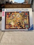 2014 Ravensburger Vintage Games 1000 Piece Jigsaw Puzzle , Preowned. Fixed Price $24.99.