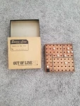 Out Of Solitaire Peg Puzzle By Execu-line. Fixed Price $26.00.