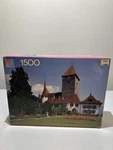 Vintage 1986 Mb York Puzzle Spiez Castle Bern Switzerland Nib New 1500 Pieces. Fixed Price $15.99.