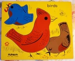 Vintage Playskool Birds 3 Piece Wooden Jig Saw Puzzle No. 155-19 (X5) (lp). Fixed Price $10.49.
