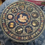 1969 Springbok Circular Puzzle Table Of The Muses 500 Pc PZL6021 Complete. Fixed Price $24.95.