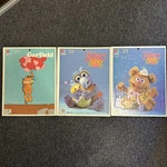 3 Milton-bradley 25-PC Muppet Babies Garfield Puzzles Fozzy Gonzo Complete Lot. Fixed Price $16.99.