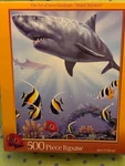 Art Of Steve Sundram Shark Territory 500 Piece Puzzle E&l Corp New Free Shipping. Fixed Price $19.95.