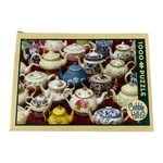 Cobble Hill 1000 Piece Puzzle Teapots Ages 12+, 26.625 X19.25. Fixed Price $5.95.