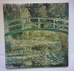 Vintage Springbok Jigsaw Puzzle The Pond With Waterlilies Claude Monet Nos 1970. Fixed Price $18.19.