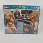 New Sealed White Mountain "home Cooking" 1000 Pc Puzzle 24"X30" 2021 Age 12+. Fixed Price $24.99.