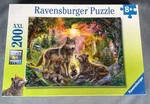 Ravensburger Wolf Family In The Sun 200 Xxl Piece Jigsaw Puzzle Ages New 2017. Fixed Price $29.99.