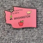 Washington Replacement State Small World Toys Wooden Usa Map 1994 Puzzle #2560. Fixed Price $8.99.
