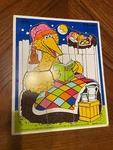Rare Vintage Playskool 1984 Sesame Street 315-24 Big Bird Wooden Puzzle Free Sh. Fixed Price $24.99.