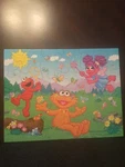 2007 Milton Bradley Sesame Street Elmo & Friends 24 Piece Puzzle. Fixed Price $17.99.