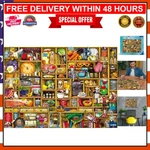 The Kitchen Cupboard 1000-PIECE Jigsaw Puzzle Perfect Fit & Handmade Elegance. Fixed Price $58.99.