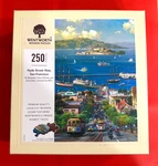 Wentworth Wooden Jigsaw Puzzle Hyde Street View San Francisco By A. Chen 250 Pc. Fixed Price $52.99.