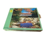 New Sealed Vintage Golden Guild 500 Piece Jigsaw Puzzle Albany Covered Bridge. Fixed Price $14.00.