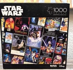 Star Wars 1000 Piece Puzzle Buffalo Games Photomosaic Poster New Sealed. Fixed Price $9.99.