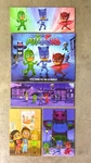 Pj Masks 5 Jigsaw Puzzle Set In Wooden Storage Box All Pieces Are Here Nice. Fixed Price $17.00.