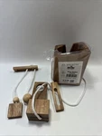 Wine Bottle Puzzle Don't Break The Wooden Rope Ball Bsiri Gift Craft. Fixed Price $52.00.