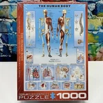 The Human Body Eurographics 1,000 Piece Jigsaw Puzzle Skeleton Bones Anatomy New. Fixed Price $18.99.