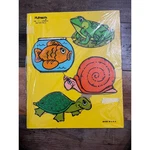 Vintage Playskool Water Pals Wooden Puzzle 180-11 4 Pieces Made Usa Retro Toy. Fixed Price $15.00.