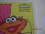 Vtg Wooden Puzzle (315-01) Sesame Street 7 Pieces Playskool Zoe's Tea Party 1994. Fixed Price $9.95.