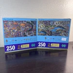Vtg 1992 Golden Premier 250 Piece Great Treasure Hunt Puzzles Carnival & River. Fixed Price $19.99.