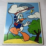 Vintage Playskool Walt Disney Donald Duck Wooden Puzzle Pc Butterfly 190-28. Fixed Price $8.49.