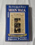 1969 The York Times Moon Walk Jigsaw Space Puzzle 1000 Piece New/sealed. Fixed Price $14.99.