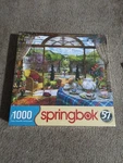 Springbok The Conservatory Art Jigsaw Puzzle Complete 1000PC Sealed Usa. Fixed Price $11.04.