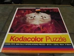 Pair O' Persians 1000 Pc. Puzzle From Rose Art, New & Sealed. Fixed Price $12.95.