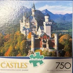 Buffalo Games Puzzles Neuschwanstein Castle 750 Pieces. Fixed Price $20.00.