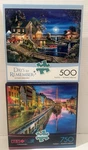 Lot Of 2 Buffalo Games Days Remember Autumn Memories 500 Piece Jigsaw Puzzle. Fixed Price $24.29.