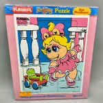 Muppet Babies Jigsaw Puzzle Kermit Miss Piggy Wood Board Sealed 7 Piece. Fixed Price $29.95.