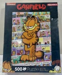 Aquarius Nickelodeon Garfield 500PC 14" X 19" Jigsaw Puzzle! #62-252. Fixed Price $12.00.