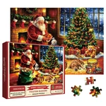 Vintage Santa Claus 1000 Piece Jigsaw Puzzle Christmas Art Winter Holiday. Fixed Price $17.28.