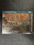 White Mountain 1000 Puzzle Ron Van Gilder When Color Is King Deer - New. Fixed Price $20.00.