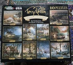 White Mountain Puzzles Terry Redlin 10 Exclusive Collection Clean. Fixed Price $49.00.