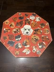 Vintage 1966 Springbok Dog Portraits Octagonal Puzzle Complete. Fixed Price $19.95.