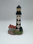 American Heritage, Lighthouse Figurine, Cape Lookout Light, Nc.. Fixed Price $16.99.