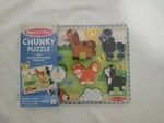Melissa & Doug Chunky Pets Puzzle. Fixed Price $10.99.