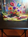 Springbok Puzzle Books Brought To Life 500 Pieces Nature Butterfly Forest. Fixed Price $8.50.