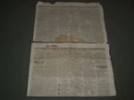 1819 & 1824 Boston Patriot Newspaper Lot Of - Ballard Wright 2740. Fixed Price $90.00.