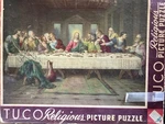 Vintage Tuco Picture Puzzle "the Last Supper" 4905B Religious Complete Thick!. Fixed Price $39.99.