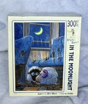 Vintage 1996 Yanoman Stray Sheep Moonlight Jigsaw Puzzle Fuji Tv Robot. Fixed Price $18.95.