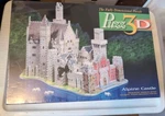 PUZZ3D Alpine Castle 1000 Piece Milton Bradley Puzzle 1994 New Sealed. Fixed Price $29.99.