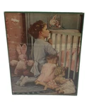 Vintage E. Erbit Little Girl Praying & Dolls Puzzle By Walzer Sealed 1940'S. Fixed Price $125.00.