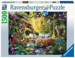 Ravensburger 16005 Puzzle Tranquil Tigers Paradise 1500 Pcs New Box. Fixed Price $51.48.